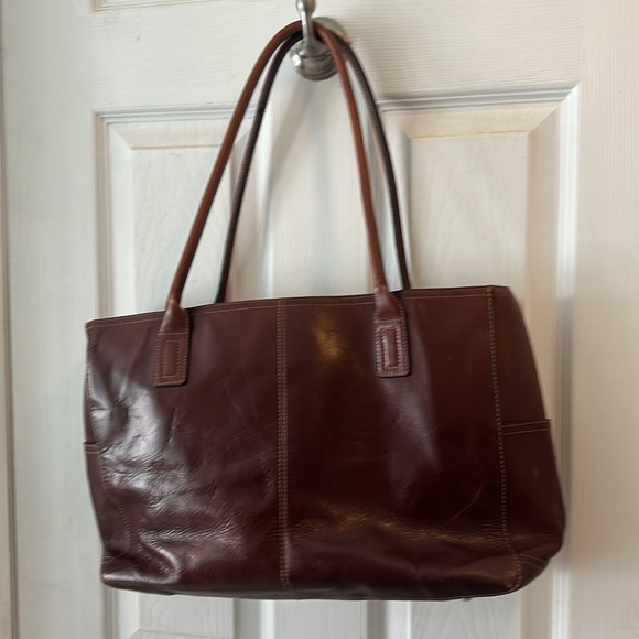 Brown fossil laptop bag - Picture 2 of 7